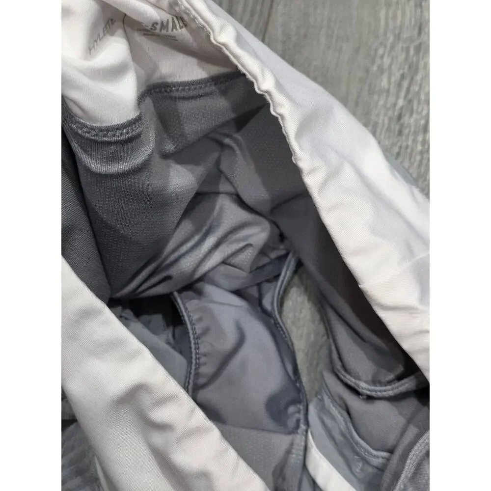 Hylete Iris Lined Shorts girl preppy Gray X-Small A005146